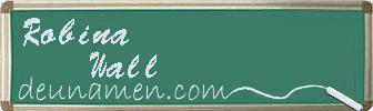 Robina Wall Visitenkarte